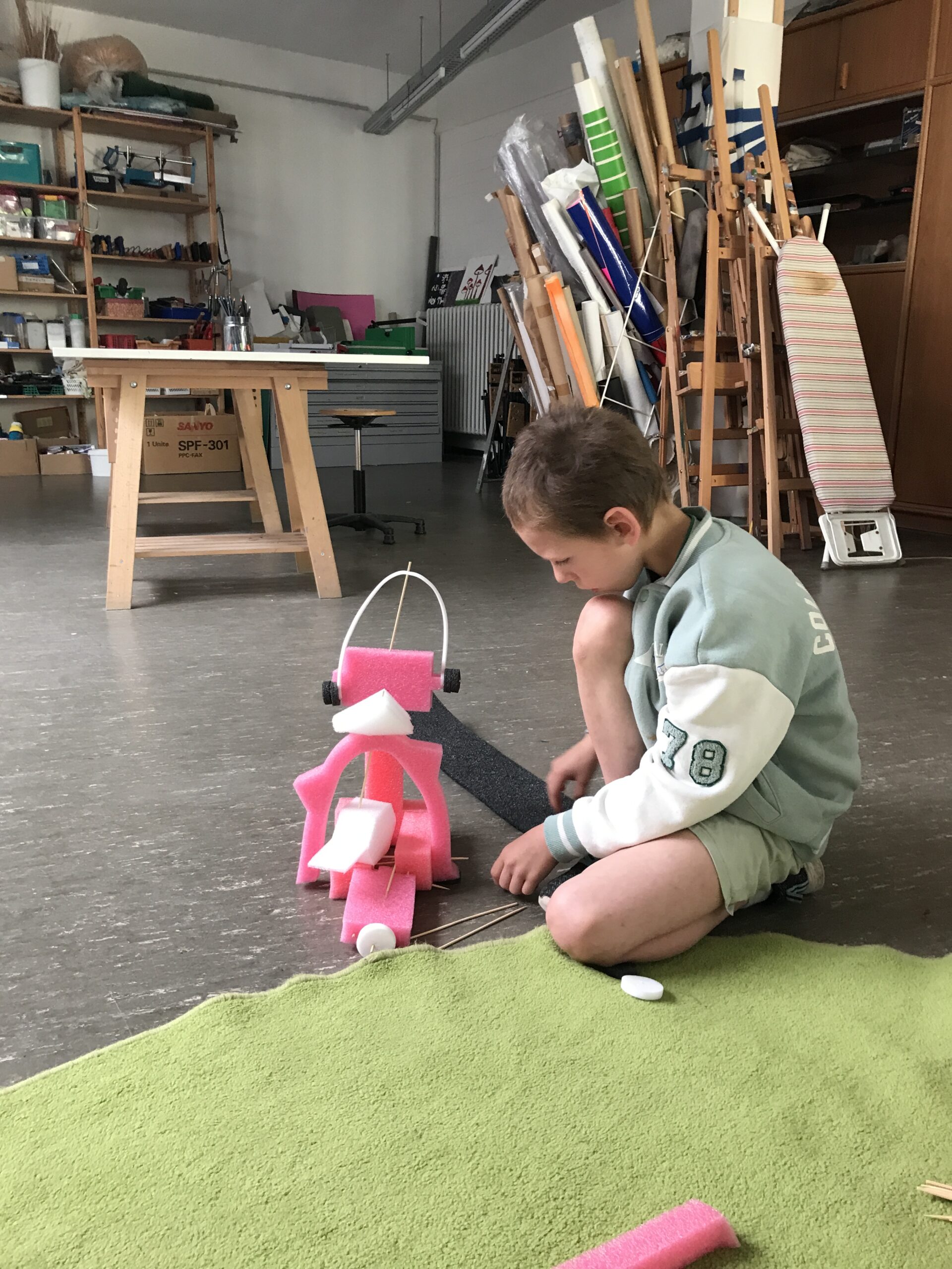 Ausflug zur Kunstschule KunstWerk in Hannover