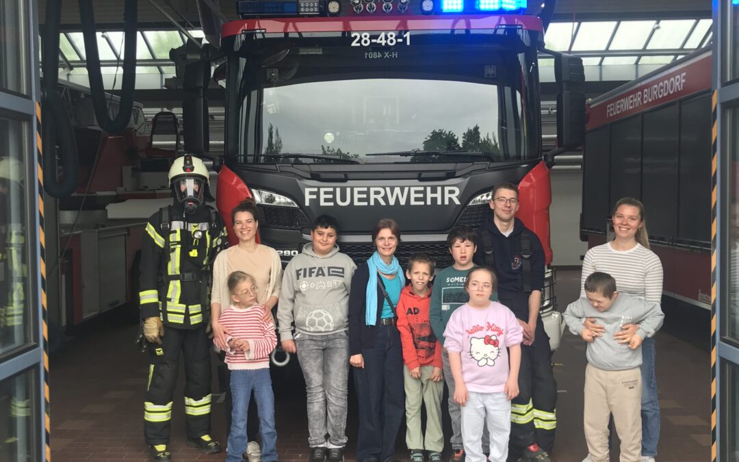 Ein spannender Vormittag bei der Feuerwehr Burgdorf